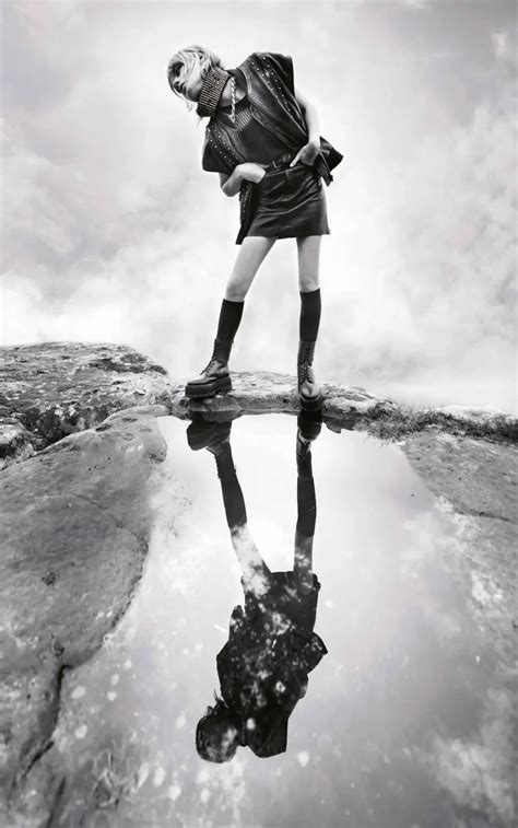 Celine Bouly by Alain Laboile for Madame Figaro 